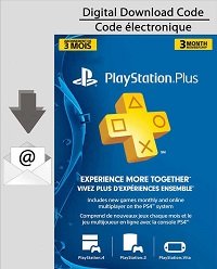 PlayStation Plus 3 Months Digital Delivery